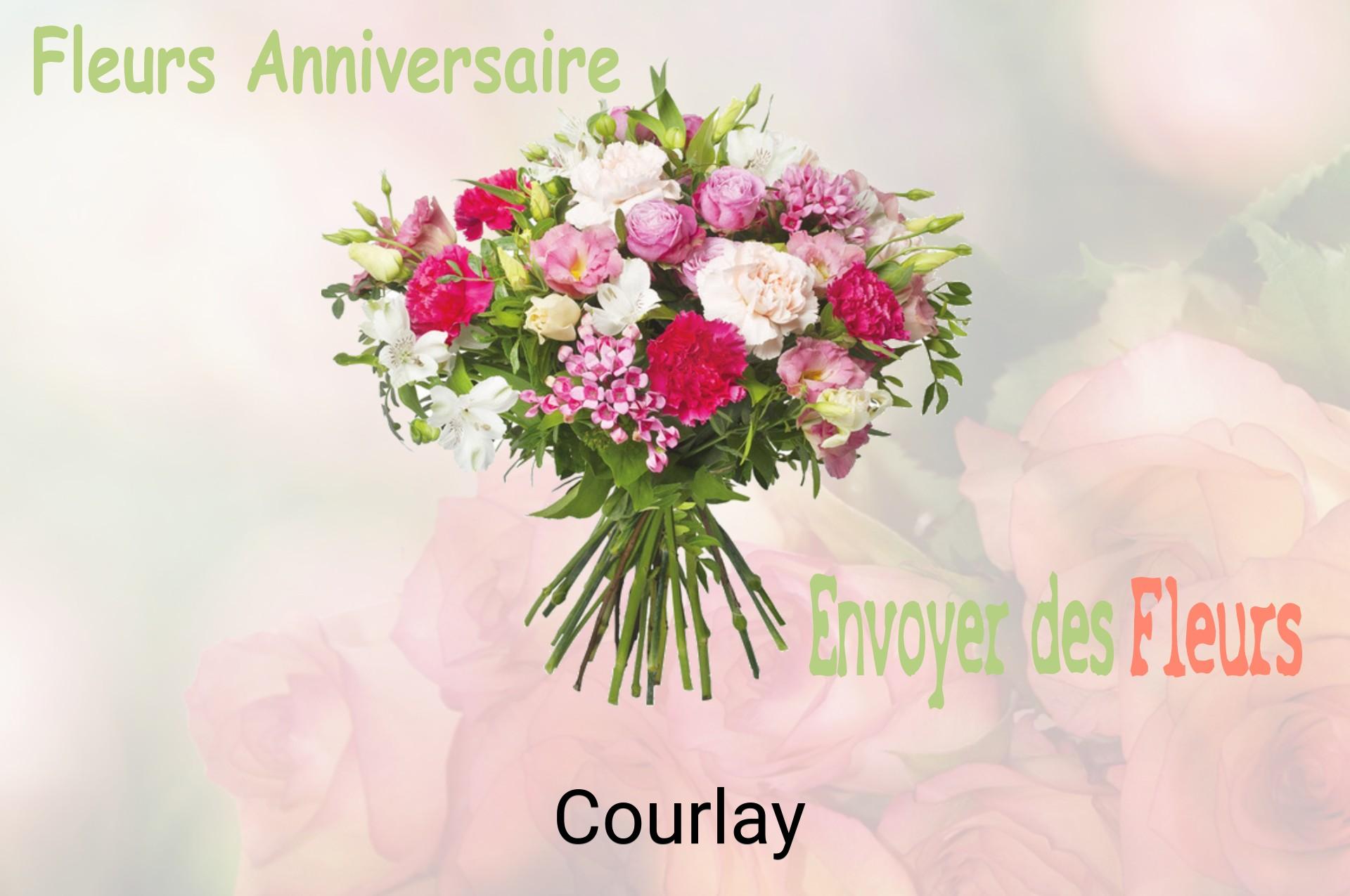 Bouquet de fleurs d’anniversaire livré à Courlay